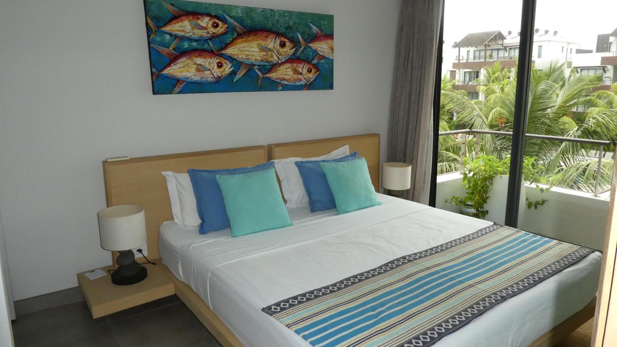 Appartement Le Dauphin Du Lagon Bleu - Plages De Mont Choisy Et De Trou Aux Biches Grand Baie Bagian luar foto