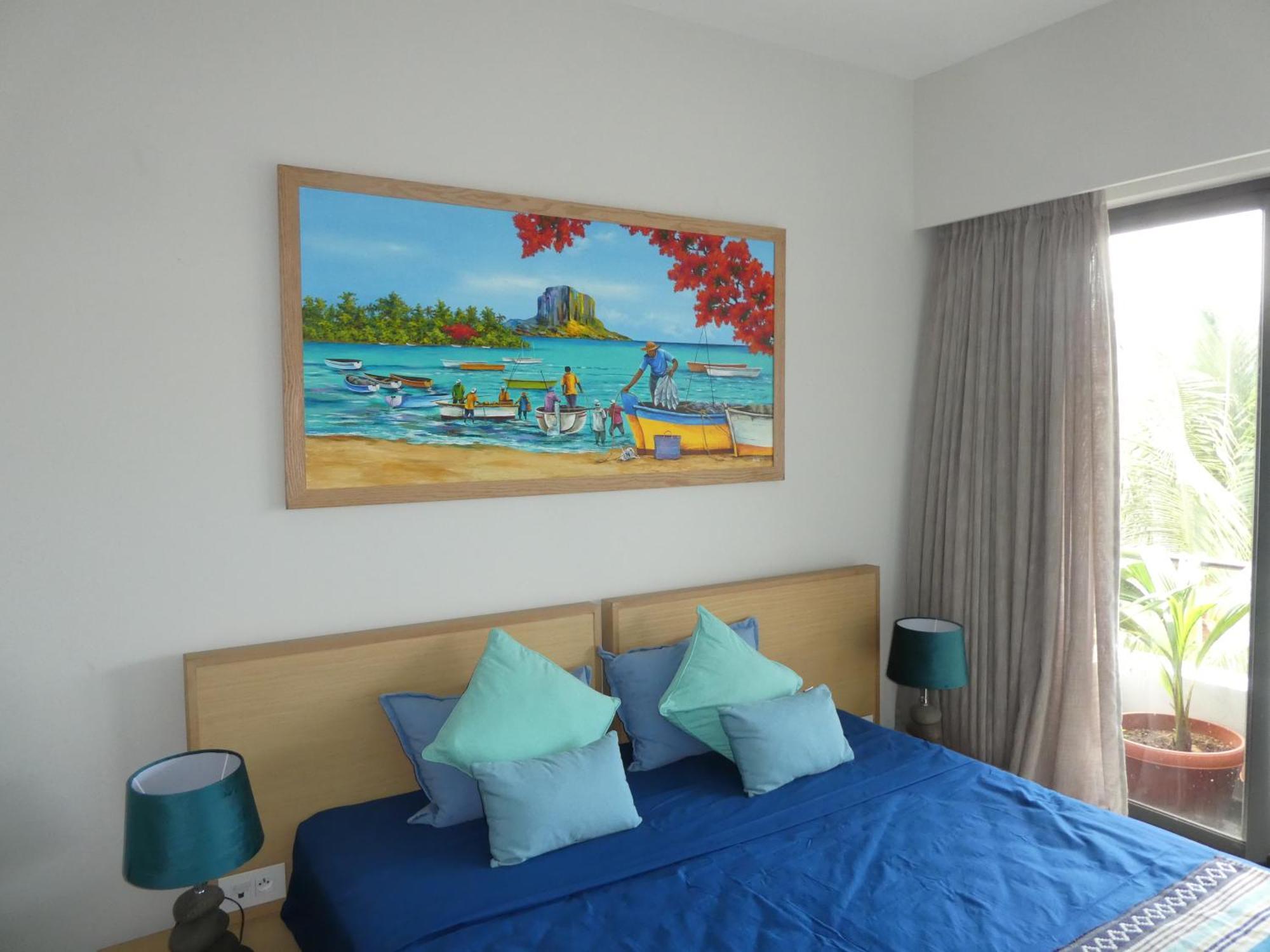 Appartement Le Dauphin Du Lagon Bleu - Plages De Mont Choisy Et De Trou Aux Biches Grand Baie Bagian luar foto